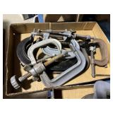 C-clamps assorted sizes
