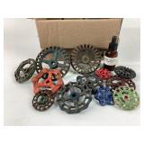 Cast iron industrial knobs, ceramic drawer knobs,