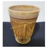 Slag cactus Greentown Slag Glass Flowerpot with