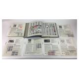 Circulated Stamps of the World collection book,