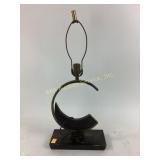 Art deco moon lamp .