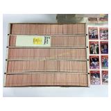 Donruss 90 season MLB cards several hundred very