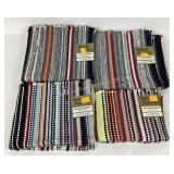 Woven rag rugs 24ï¿½ x 45ï¿½ new old stock