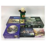 Upper Deck Baseball, [2] Thomas Kinkade 500 piece