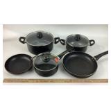 Non stick cookware, roasting pan, Faux plants and