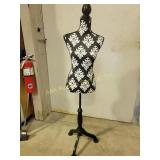 Dressmaker form, adjustable height, good