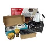 HadinEeon Electric Gooseneck Nettle, Frigidaire