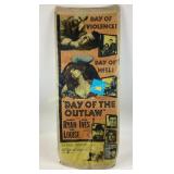 Movie poster day of the outlaw with Robert Ryan