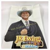 Dallas TV show posters with JR