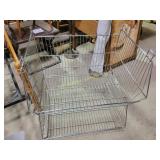 [2] Wire Racks, stackable, 18Hx23D30W