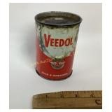 Veedol Oil/Grease Can Tidewater Oil Company