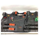 Leather vests size 46 and 50