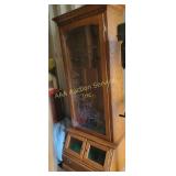 Gun Cabinet 72Hx25Wx20D, locked no key