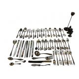 Weighted sterling silver salt and pepper shakers,