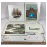 P Buckley Moss prints, Wisconsin reproduction