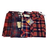 Dry goods company flannel shirts size small. Lee