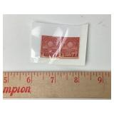 [2] Thomas Edison red 2 cent stamps, Electric