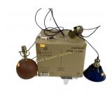 Scott Living Pendant Light NIB, Hanging Blue