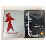 LASalle high school year books 1968 and 1971