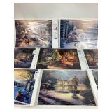 Thomas Kinkade prints.