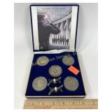 Art Deco Bakelite shoe clips,  Veterans Day 2009