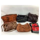Purses, leather, Valerie Stevens, Stone Mountain,