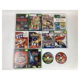 Wii and Xbox games:  Wii play, Wii Carnival