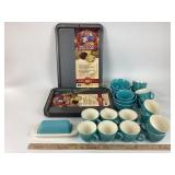 Wonder Bake cookie sheets approximately 13x9 and