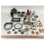 Lefton water, lily and Ruby, July angel figurine