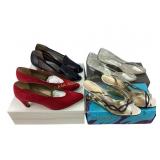 Sacha London Oasis Black Mesh Heel Made in Spain