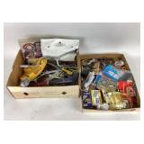 Everready flashlight. Multi tool, staples, metal