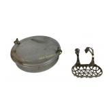 Claw footed tub Brass soap holder. Shaving