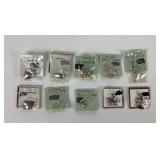 Sterling silver bracelet charms