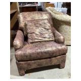 Plush Armchair with Matching Pillow ï¿½ Cozy