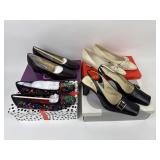 Anne Klein 2 Melba Eggplant Leather Shoe 8M
