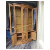 Lighted Display cabinet, 74Hx40Wx11D