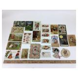 Victorian valentines day card, Valentine