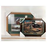 Terry Redlin 12x18 Cabin Comfort Home mirror,