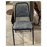 Paisley vinyl 10 chairs stackable chairs