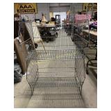 Wire basket shelves Metal Wire Display Rack ï¿½