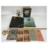 3D animal view cards, Victorian valentine card.