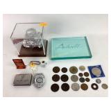 1943 S marked Steel Penny, foreign coins, engine