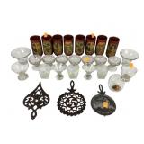 Texture highball tumble set with famous artists.