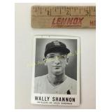 1960 Wally Shannon Cardinals baseball card Sports