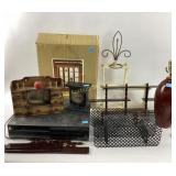 Curio shelves different styles and sizes, Hitachi