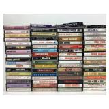 Cassette tapes Best of Kansas, Elvis Presley,