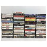 Cassette tapes. Stray cats, traffic when the