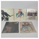 Vinyl albums- Bruce Springsteen, Eagles, Beach