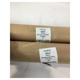 2 Black Photography bkgrnd paper rolls 2.08 x 5 M.