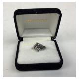 Sterling Silver Dolphin Ring
